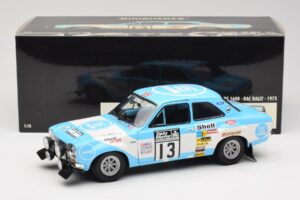 Ford Escort RS1600 #13 T. Makinen RAC Rally Winner 1973 Minichamps 1:18 100738113 Metall - pilt 8/8