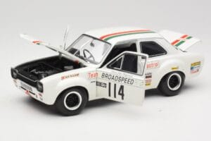 Ford Escort RS1600 #114 J. Fitzpatrick Team Broadspeed Castrol Race of Champions 1971 Minichamps 1:18 100718114 Metall - pilt 2/8