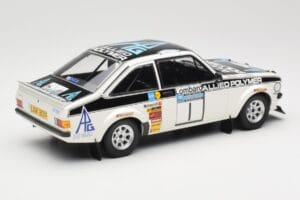 Ford Escort Mk2 RS 1800 #1 T. Mäkinen / H. Liddon Allied Polymer Group Winners Lombard RAC Rally 1975 Minichamps 1:18 1557587 - pilt 2/6