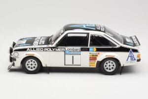 Ford Escort Mk2 RS 1800 #1 T. Mäkinen / H. Liddon Allied Polymer Group Winners Lombard RAC Rally 1975 Minichamps 1:18 1557587 - pilt 3/6
