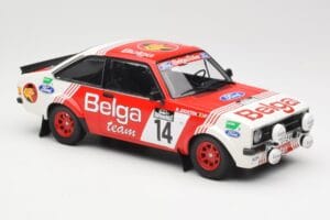 Ford Escort Mk2 RS 1800 #14 Droogmans / Joosten Belga 3rd Place Lotto Haspengouw Rally 1983 Minichamps 1:18 155838714 Metall - pilt 4/6