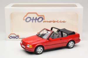 Ford Escort Mk4 XR3i Kabriolett Flamenco Red Otto 1:18 OT1254 Vaik - pilt 6/6