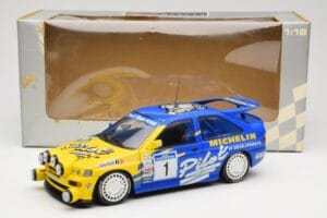 Ford Escort Mk5 RS Cosworth #1 M. Wilson / B. Thomas Michelin Champion 1994 UT Models 1:18 180948291 Metall - pilt 8/8