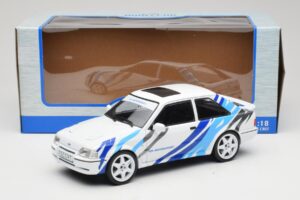 Ford Escort Mk4 RS Turbo S2 Valge Dekoratsiooniga MCG 1:18 MCG18547R Metall - pilt 6/6