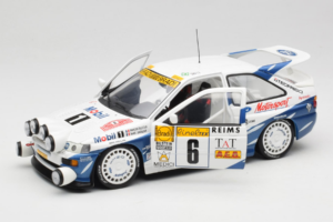 Ford Escort RS Cosworth Mobil 1 #6 F. Delecour / D. Grataloup Rally Monte Carlo Night Version Winner 1994 UT Models 1:18 3945 - pilt 2/8