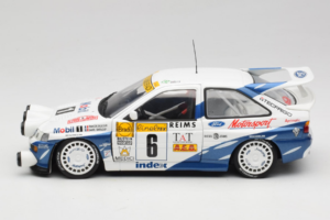 Ford Escort RS Cosworth Mobil 1 #6 F. Delecour / D. Grataloup Rally Monte Carlo Night Version Winner 1994 UT Models 1:18 3945 - pilt 4/8