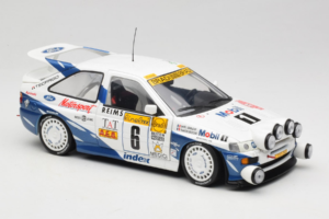 Ford Escort RS Cosworth Mobil 1 #6 F. Delecour / D. Grataloup Rally Monte Carlo Night Version Winner 1994 UT Models 1:18 3945 - pilt 6/8