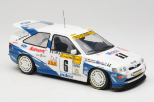 Ford Escort RS Cosworth Mobil 1 #6 F. Delecour / D. Grataloup Rally Monte Carlo Winner 1994 UT Models 1:18 180948106 Metall - pilt 6/8