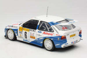 Ford Escort RS Cosworth Mobil 1 #6 F. Delecour / D. Grataloup Rally Monte Carlo Winner 1994 UT Models 1:18 180948106 Metall - pilt 7/8