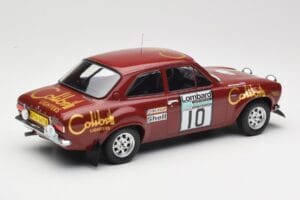 Ford Escort RS 1600 Mk1 #10 H. Mikkola / J. Davenport RAC Rally 1974 IXO 1:18 18RMC047C Metall - pilt 2/6