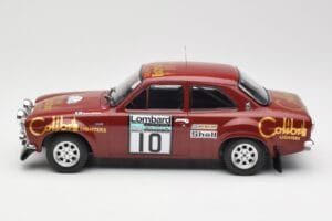 Ford Escort RS 1600 Mk1 #10 H. Mikkola / J. Davenport RAC Rally 1974 IXO 1:18 18RMC047C Metall - pilt 3/6