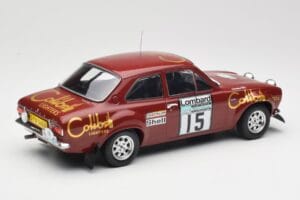 Ford Escort RS 1600 Mk1 #15 M. Alen / I. Kivimäki RAC Rally 1974 IXO 1:18 18RMC047B Metall - pilt 2/6