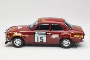 Ford Escort RS 1600 Mk1 #15 M. Alen / I. Kivimäki RAC Rally 1974 IXO 1:18 18RMC047B Metall - pilt 3/6