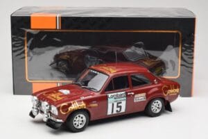 Ford Escort RS 1600 Mk1 #15 M. Alen / I. Kivimäki RAC Rally 1974 IXO 1:18 18RMC047B Metall - pilt 6/6