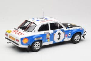 Ford Escort RS 1600 Mk1 #3 V. Preston Jr. / B. Smith Safari Rally 1973 IXO 1:18 18RMC075B Metall - pilt 2/6