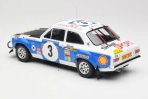 Ford Escort RS 1600 Mk1 #3 V. Preston Jr. / B. Smith Safari Rally 1973 IXO 1:18 18RMC075B Metall - pilt 5/6
