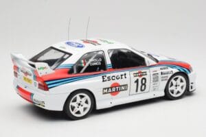 Ford Escort WRC Martini Racing #18 G. Cunico / G. Pirollo Rally San Remo 1998 IXO 1:18 18RMC171A Metall - pilt 2/6