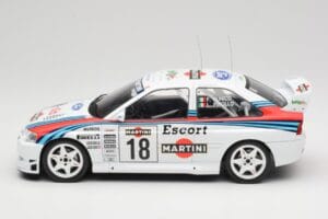 Ford Escort WRC Martini Racing #18 G. Cunico / G. Pirollo Rally San Remo 1998 IXO 1:18 18RMC171A Metall - pilt 3/6