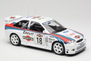 Ford Escort WRC Martini Racing #18 G. Cunico / G. Pirollo Rally San Remo 1998 IXO 1:18 18RMC171A Metall - pilt 4/6