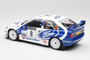 Ford Escort WRC #8 B. Thiry / S. Prevot RAC Rally 1998 IXO 1:18 18RMC170B Metall - pilt 5/6
