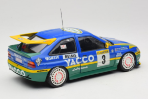 Ford Escort #3 Yacco L. Bernardini / B. Occelli Rally Monte Carlo Winners 1996 UT Models 1:18 180968203-R1 Metall - pilt 3/8