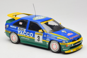 Ford Escort #3 Yacco L. Bernardini / B. Occelli Rally Monte Carlo Winners 1996 UT Models 1:18 180968203-R1 Metall - pilt 6/8