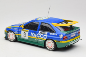 Ford Escort #3 Yacco L. Bernardini / B. Occelli Rally Monte Carlo Winners 1996 UT Models 1:18 180968203-R1 Metall - pilt 7/8