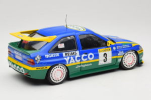 Ford Escort #3 Yacoo P. Bernardini / B. Occelli Rally Monte Carlo 1996 Winner UT Models 1:18 180968203 Metall - pilt 3/8