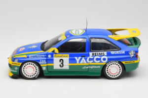 Ford Escort #3 Yacoo P. Bernardini / B. Occelli Rally Monte Carlo 1996 Winner UT Models 1:18 180968203 Metall - pilt 4/8