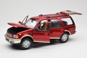 Ford Expedition Eddie Bauer Punane Metallik UT Models 1:18 22711 Metall - pilt 2/8