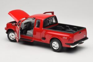 Ford F-150 Flareside SuperCab Punane Mira 1:18 6217 Metall - pilt 5/8