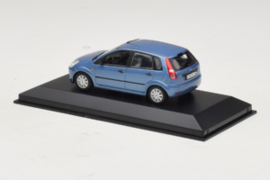Ford Fiesta Mk5 4-Door Helesinine Minichamps 1:43 FIESTA002 Metall - pilt 3/4