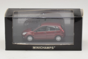 Ford Fiesta Mk5 Punane Metallik Minichamps 1:43 400081101 Metall - pilt 4/4