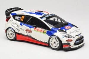 Ford Fiesta RS WRC #11 B. Bouffier / X. Panseri Rally Monte Carlo 2014 Minichamps 1:18 151140811 Metall - pilt 4/6