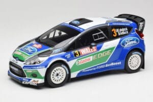 Ford Fiesta WRC #3 J-M. Latvala / M. Anttila Rally Great Britain Winner 2012 Minichamps 1:18 151120803 Metall