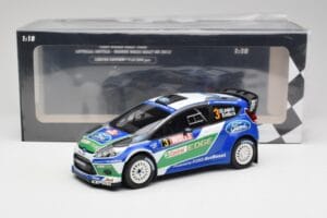Ford Fiesta WRC #3 J-M. Latvala / M. Anttila Rally Great Britain Winner 2012 Minichamps 1:18 151120803 Metall - pilt 6/6