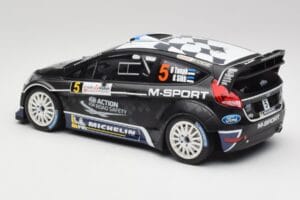 Ford Fiesta WRC #5 O. Tanak / R. Sikk Rally France 2012 Minichamps 1:18 151120805 Metall - pilt 5/6