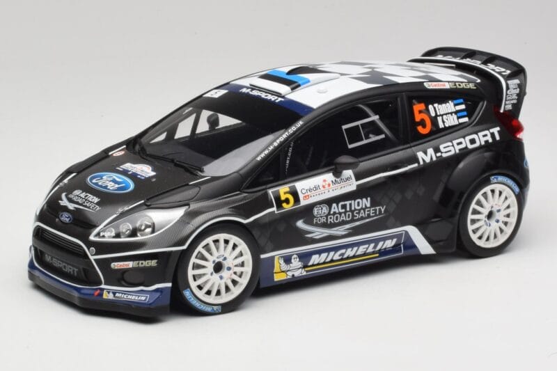 Ford Fiesta WRC #5 O. Tanak / R. Sikk Rally France 2012 Minichamps 1:18 151120805 Metall