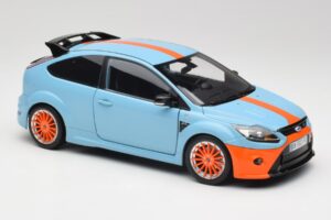 Ford Focus RS LM Classic Edition Gulf 1968 Ford GT40 Tribute Minichamps 1:18 100080068 Metall - pilt 6/8