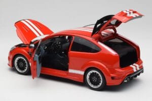 Ford Focus RS LM Classic Edition Race Red 1967 Ford Mk IV Tribute Minichamps 1:18 100080067 Metall - pilt 5/8