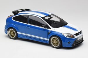 Ford Focus RS Mk2 LM Classic Sinine Capri RS2600 Tribute Minichamps 1:18 100080072 Metall - pilt 6/8