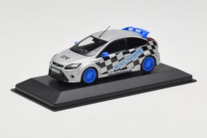 Ford Focus RS Mk2 Promo Blue Wheels Minichamps 1:43 FORD002 Metall - pilt 2/4