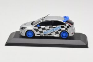 Ford Focus RS Mk2 Promo Blue Wheels Minichamps 1:43 FORD002 Metall