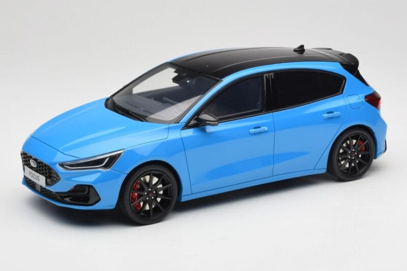 Ford Focus ST Edition Mk4 Azure Blue Otto 1:18 OT1186 Vaik