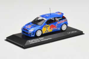 Ford Focus WRC #2 R. Baumgartner / B. Wichs Red Bull Rally Austria 2001 Minichamps 1:43 430008907 Metall - pilt 2/5