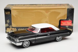 Ford Galaxie 500 Must Sun Star 1:18 1442 Metall - pilt 8/8