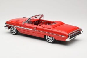 Ford Galaxie 500 Kabriolett Punane Sun Star 1:18 1420 Metall - pilt 7/8