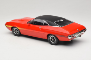 Ford Gran Torino Sport Punane IXO 1:18 18CMC263 Metall - pilt 5/6