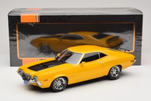 Ford Gran Torino Sport Kollane IXO 1:18 18CMC186 Metall - pilt 6/6