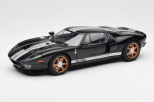 Ford GT Must Valgete Triipudega AUTOart 1:18 73023 Metall